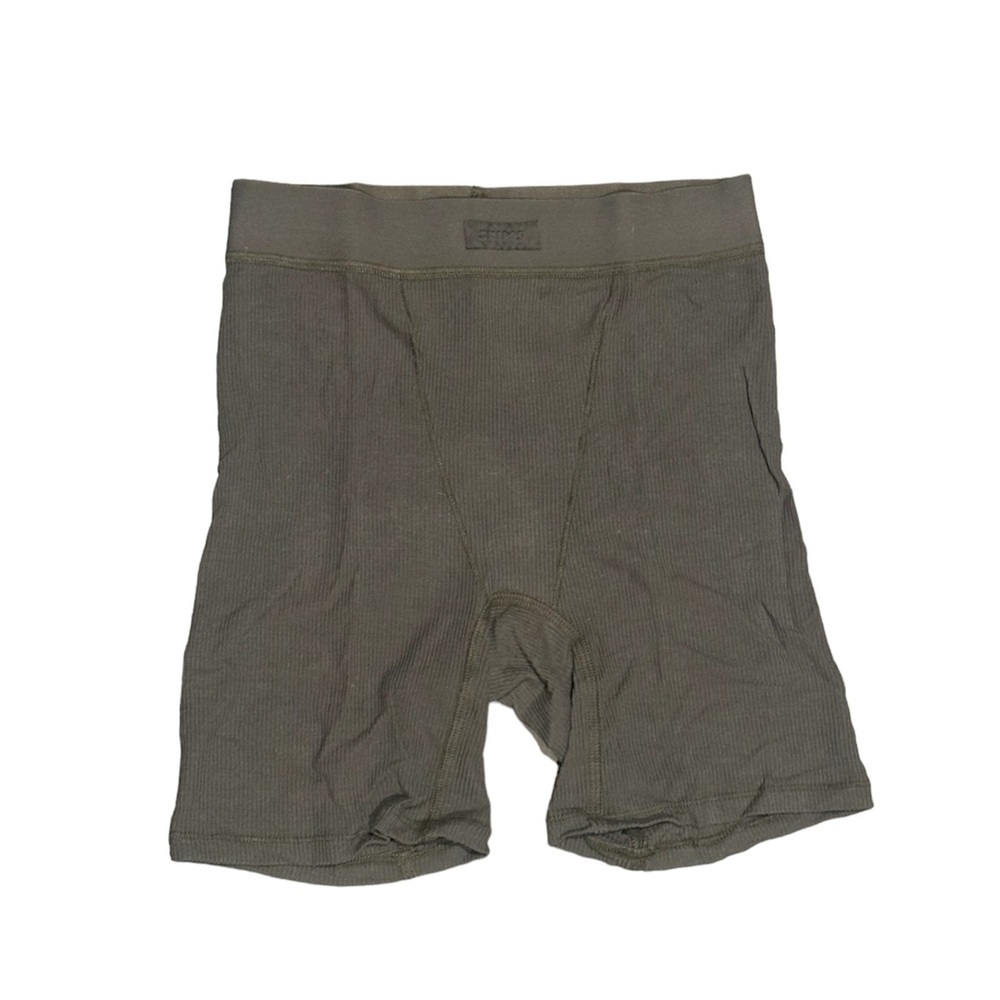 SKIMS COTTON RIB BOXER SHORT